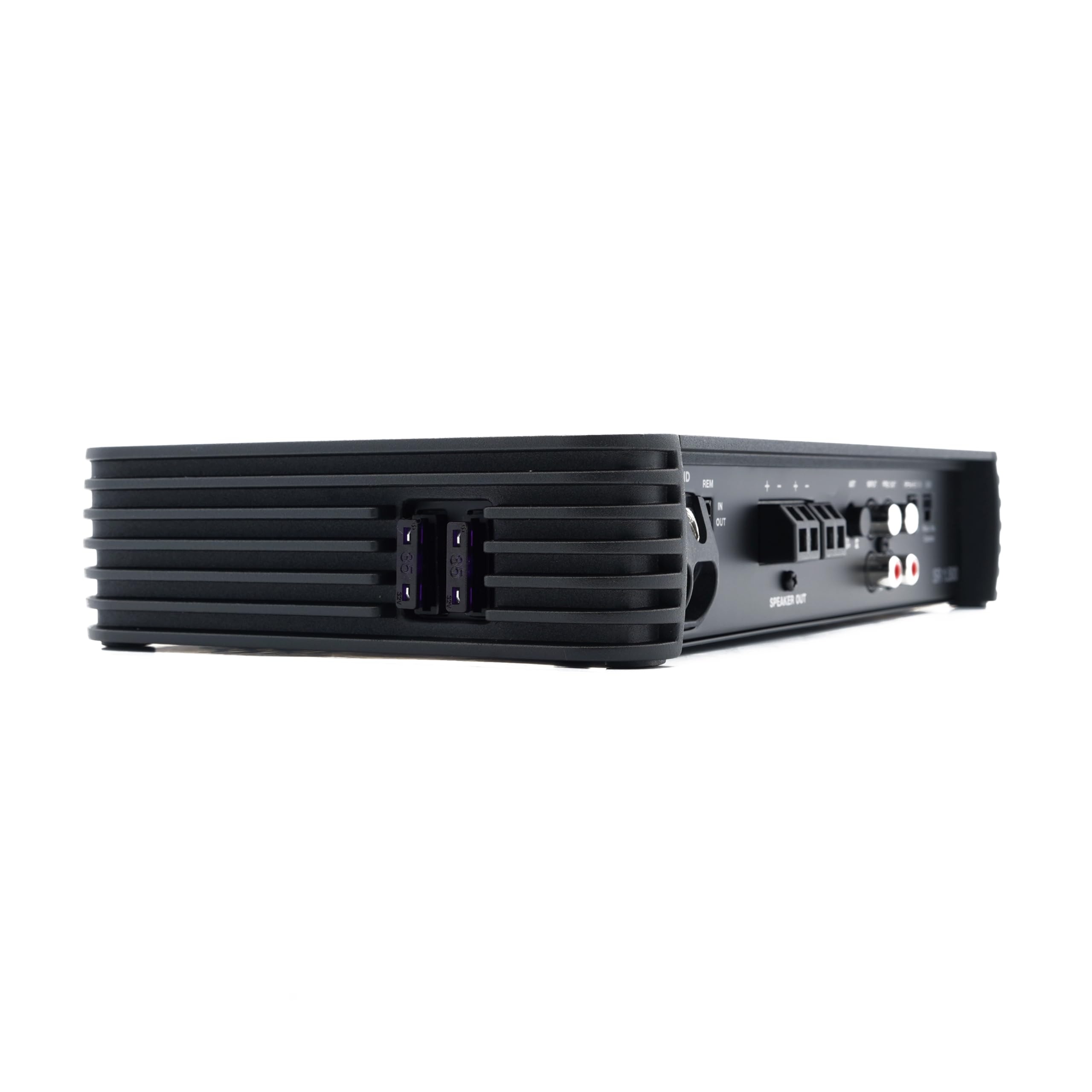 Audison SR 1.500 Amplificateur Mono Classe D pour Système Audio, Technologie ADC et USS, Filtres Réglables, Entrées Double Niveau, 1000W RMS, 1 Ohm, Noir
