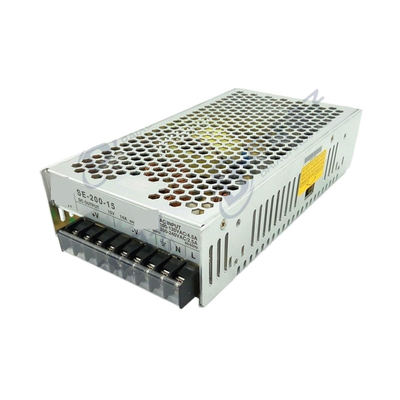 Transformateur à découpage régulé anti surchauffe SE-200-15 pour sécuriser le réseau