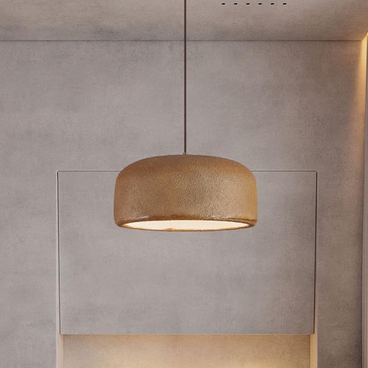 Suspension Japonaise Wabi-sabi, abat-jour blanc et design orientable haut de gamme