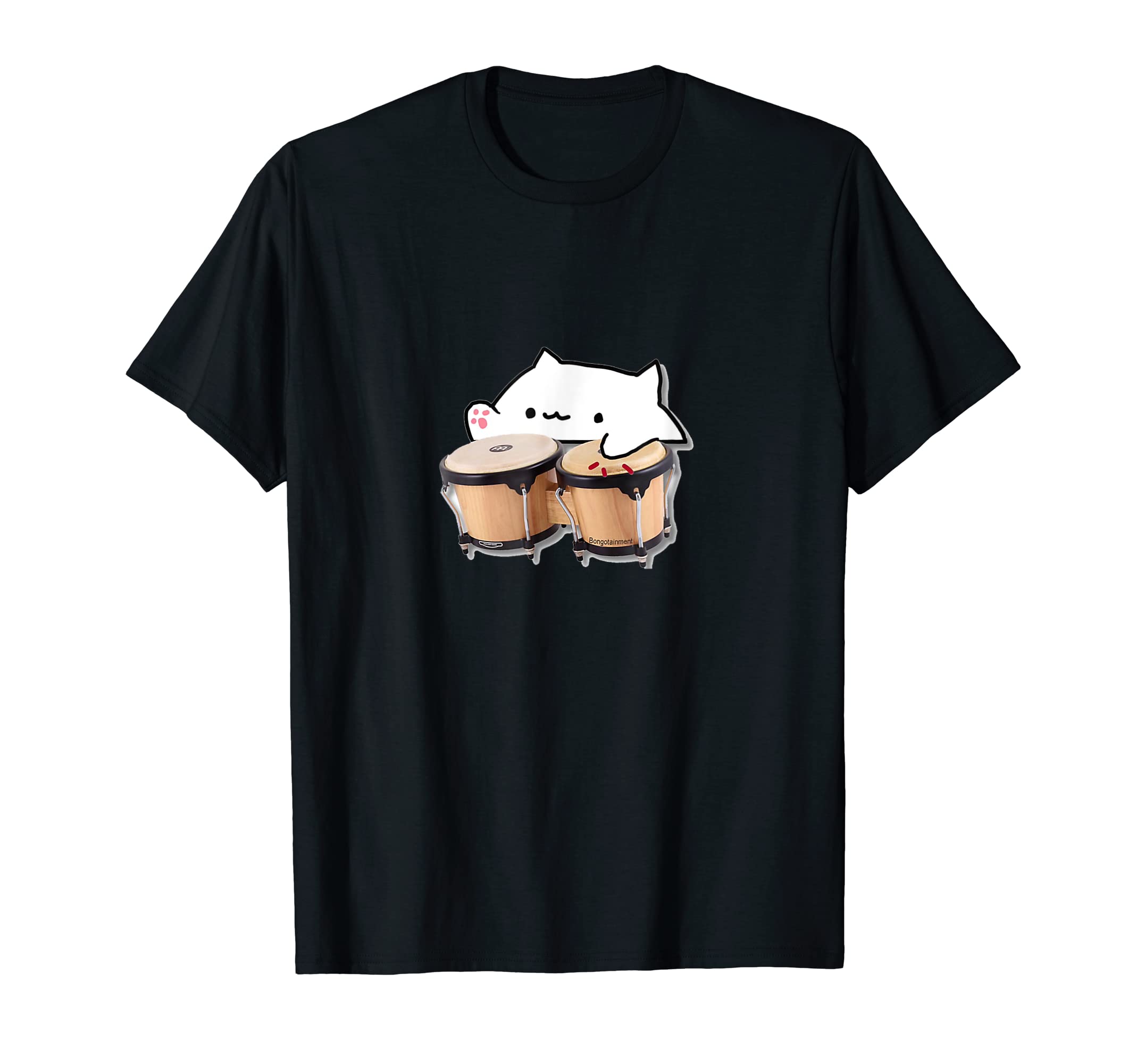 Funny Bongo cat more meme T-Shirt