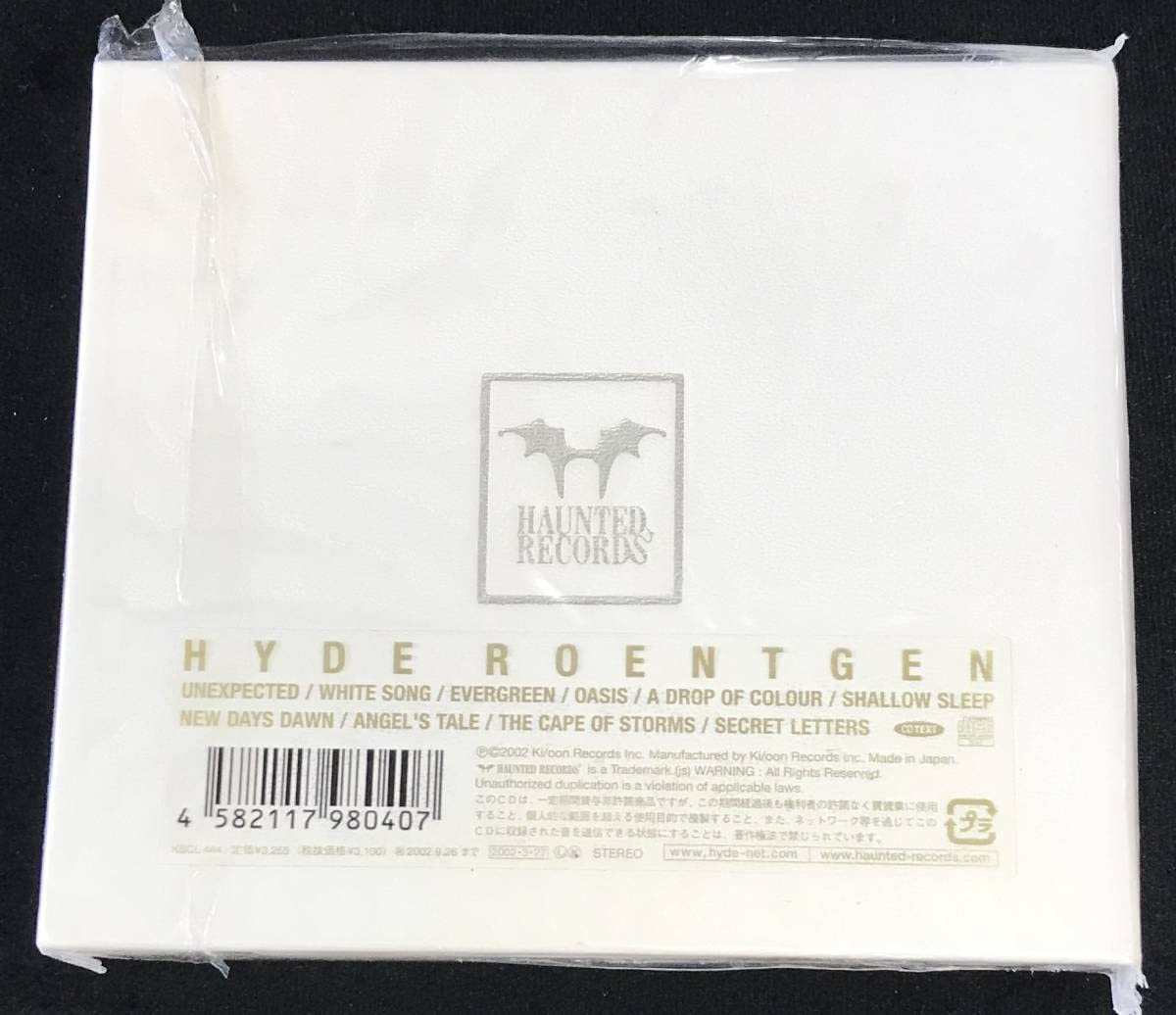Amazon.co.jp: 未開封CD☆HYDE ROENTGEN 初回限定特殊仕様