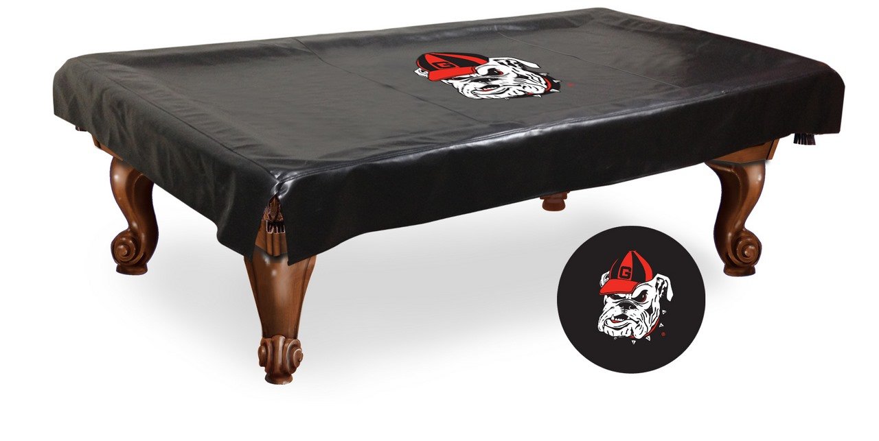 Holland Bar Stool Co. 9' Georgia Bulldog Billiard Table Cover