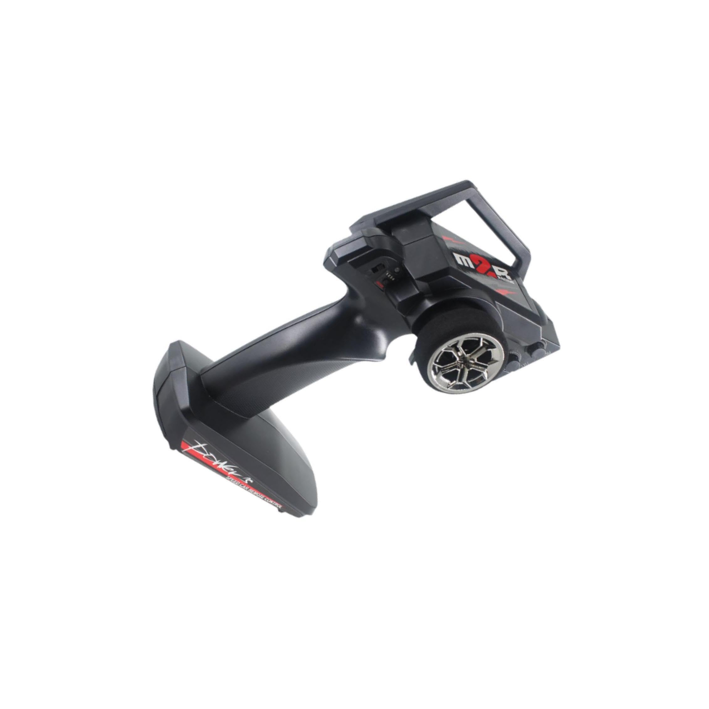 Control remoto para coche RC, transmisor RC de alto rendimiento de 4 canales para piezas coche 1/12, rendimiento confiable, Para carrera control mejorada, pieza repuesto electrónica