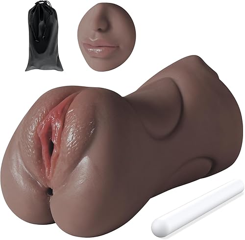 Masturbador masculino 3 en 1 realista de bolsillo con barra de secado y bolsa de almacenamiento impermeable, juguete sexual masculino de doble Masturbador masculino 3 en 1 realista de bolsillo con barra de secado y bolsa de almacenamiento impermeable, juguete sexual masculino de doble