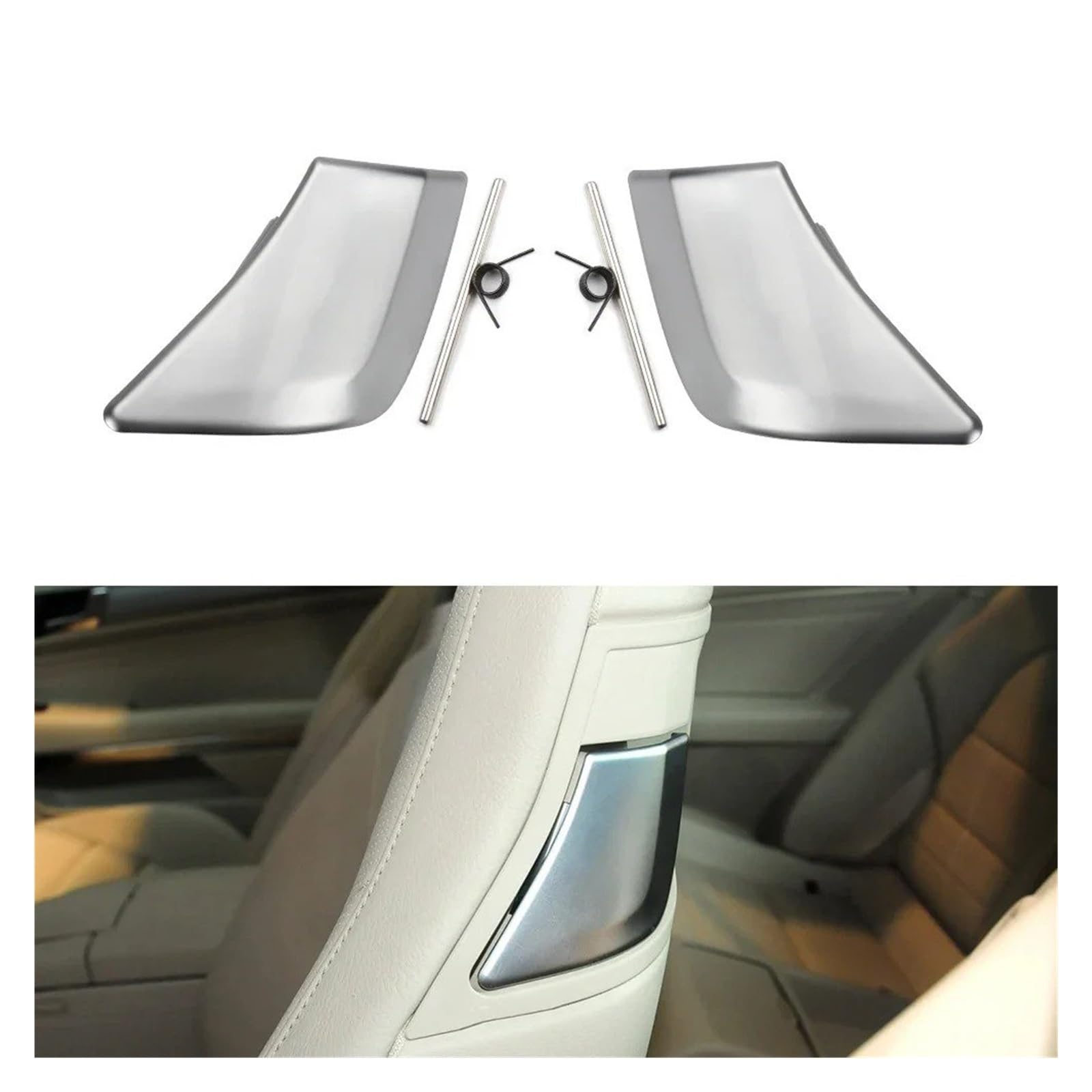 Sitzverstellknopf Für Benz W204 C204 W207 Vordersitz Einstellung Schloss Rückenlehne Griff Schalter Abdeckung A2079108506 A2079108606(Matte1 pair)