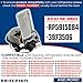 Whole Parts Refrigerator Dispenser Actuator Lever Part # DA97-12628H - Replacement & Compatible with Samsung Refrigerators - Replaces AP5915084 - Non-OEM Appliance Parts & Accessories - 2 Yr Warranty