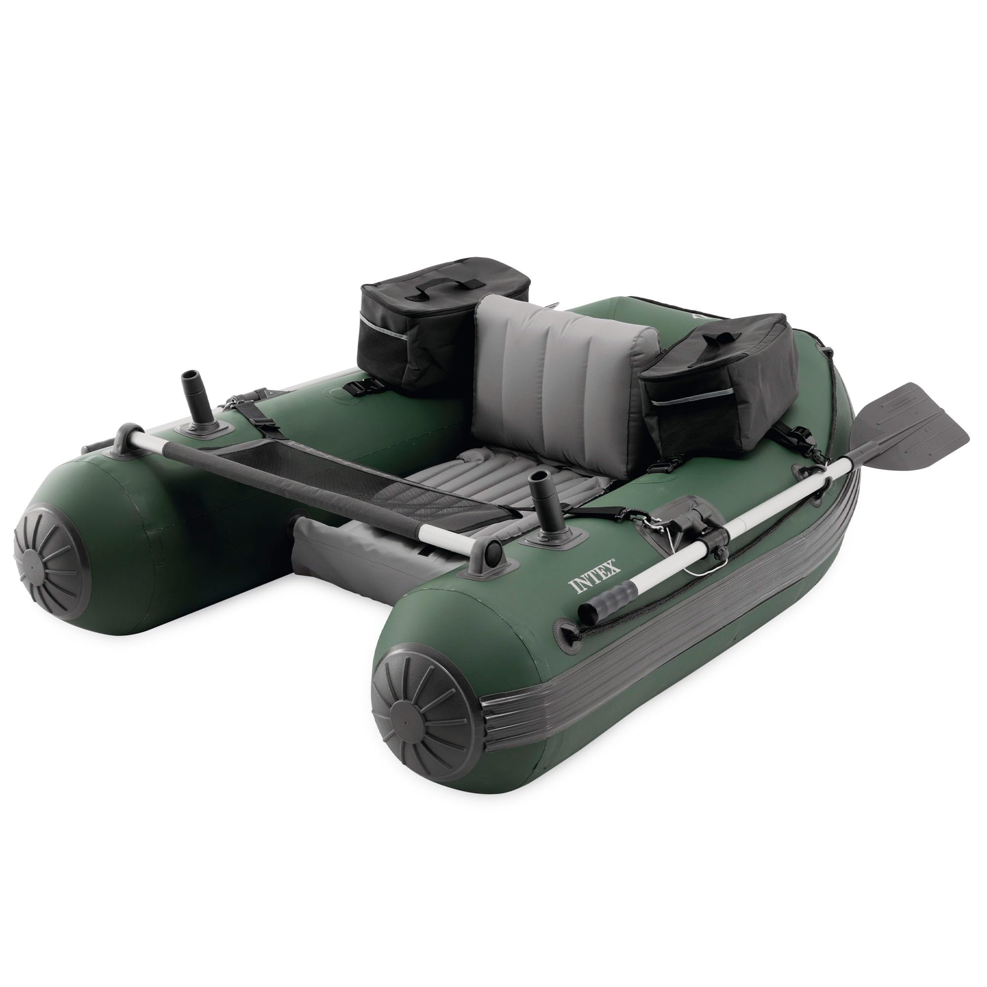 Intex 68381NP - Canotto Gommone Gonfiabile per la Pesca Belly Boat Big Catch Pro, 165x119x38 cm