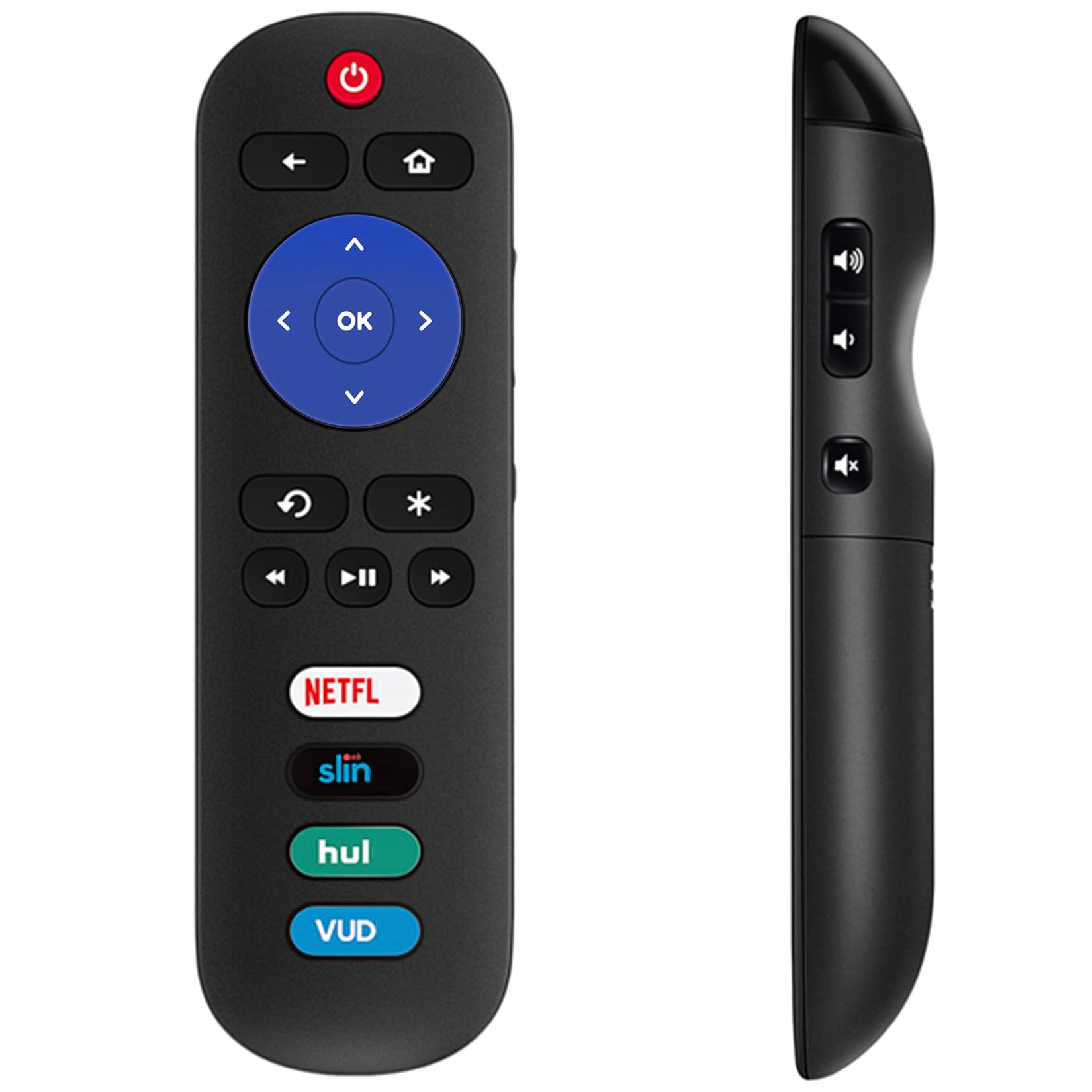 Pack of 2 Universal Replace Remote Applicable for TCL Roku TV — Amazon image 4