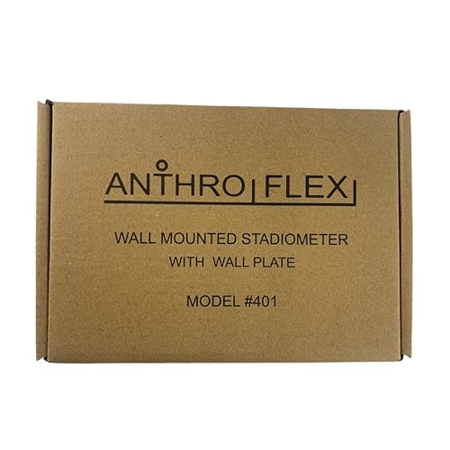 Miniatura 8 de AnthroFlex, estadiómetro con montaje de pared, con placa de pared AnthroFlex: 220 centímetros métricos (no tiene pies ni pulgadas)