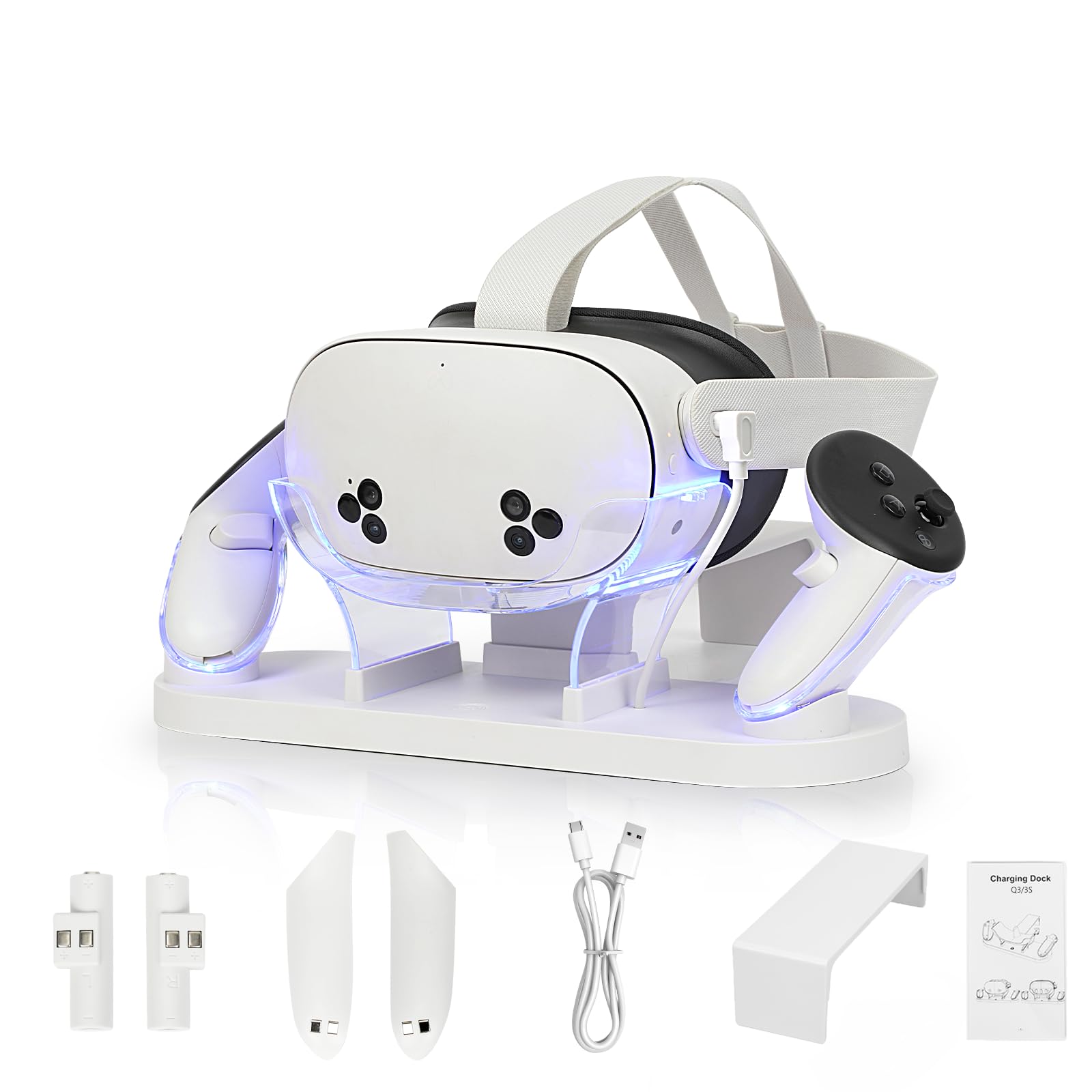 Amazon.co.jp: Growalleter Q3/3S 対応 充電ドック Q3S/3用