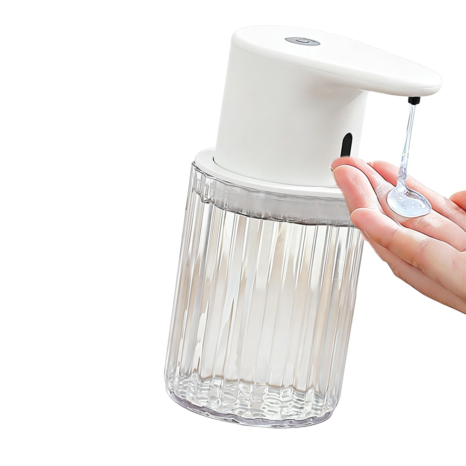 300ml Automatic Foaming Soap Dispenser Touchless Hand Soap Foam Dispenser Induction Hand Washer for Hotel Bathroom Touchless Foaming