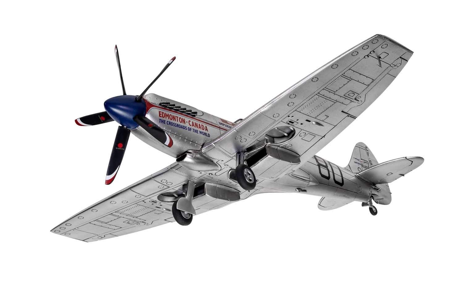 Airfix A05139 Supermarine Spitfire MkXIV schematy wyścigowe samolot, 38,1 x 20,32 x 5,08 cm