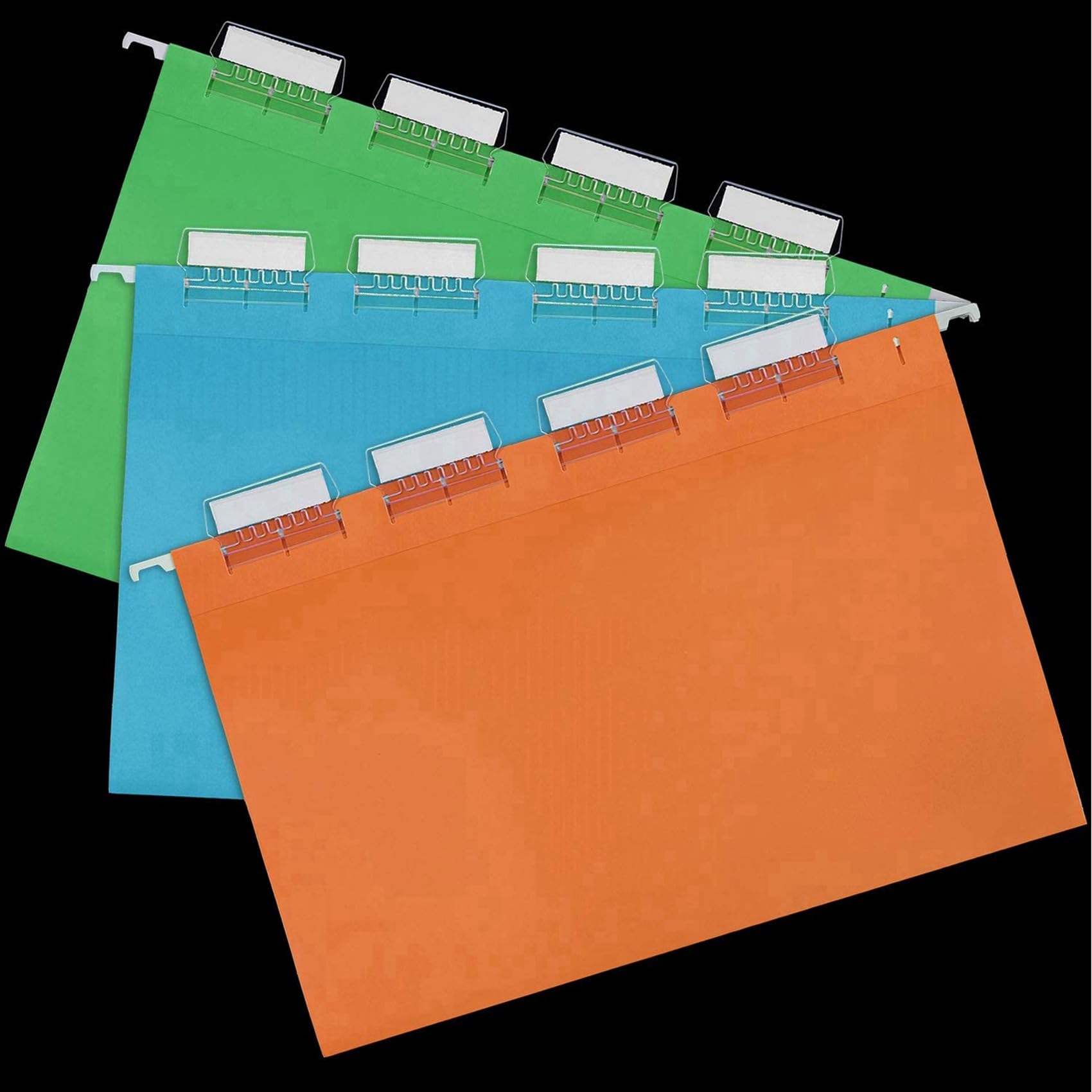 Set di 720 linguette e inserti per cartelle sospese da 5,1 cm per identificare rapidamente i file appesi inserti A