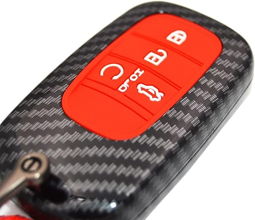 Miniatura 4 de Funda híbrida de 2 capas para llavero de carbono para Honda Civic Accord CR-V HR-V V Pilot SI EX EX-L Touring 2022 a 2025