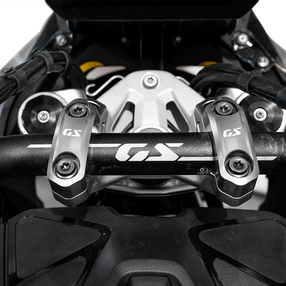 Apto para R1300GS R 1300 GS Adventure R 1300GS ADV 2024 2025 GS 1300 Motocicleta CNC Manillar Riser Bar Mount Grip Clamp Kit gs1300 R1300 GS Accesorios