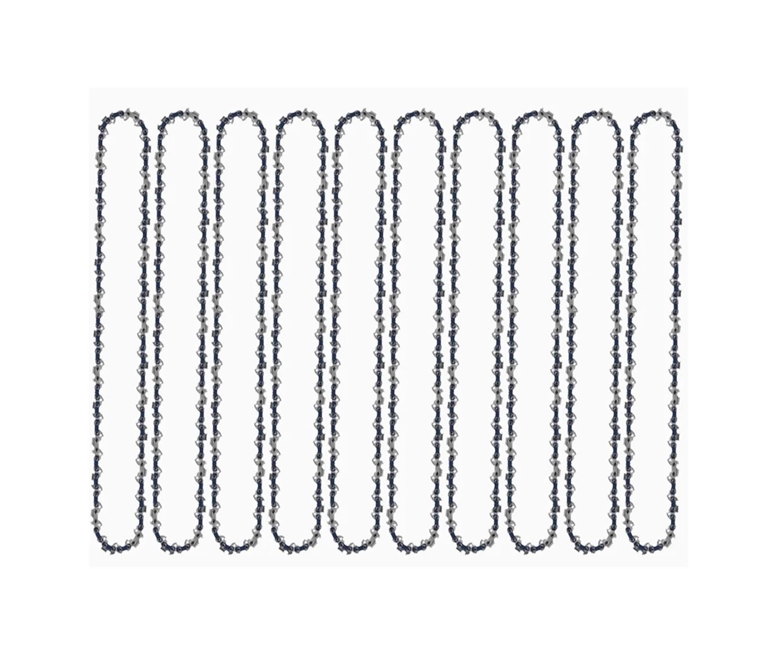 dfEDRd Chainsaw Chains, 14 Inch 3/8 LP Chain 50 Drive Links 0.050 Gauge Mini Electric Saw(10pcs 14 inch Chain)