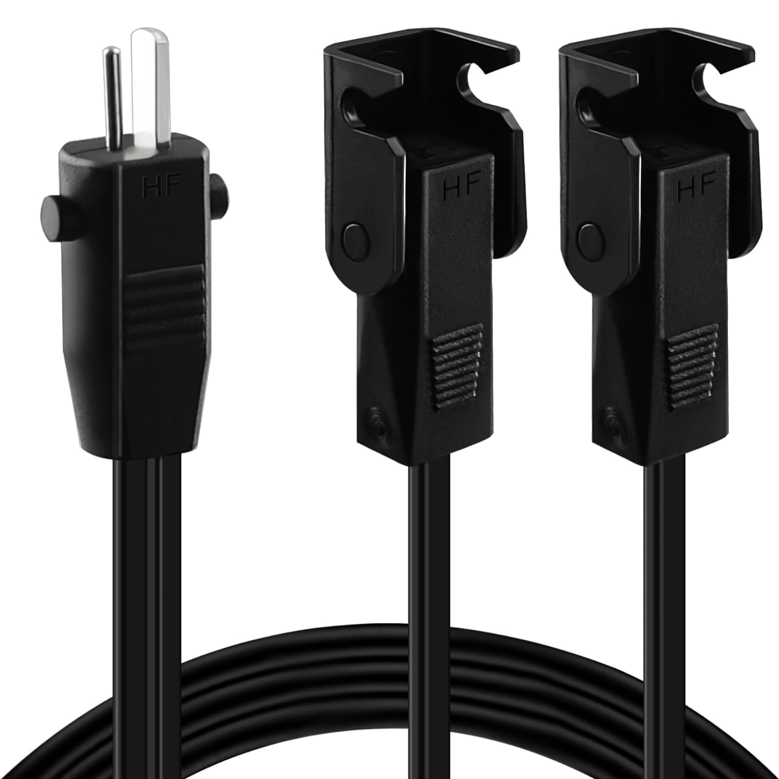 Weilianda 6FT 2 Pin Splitter Lead Y Power Cable,Extention Cable Replacement,Power Recliner Replacement Cord,Power Extension Cord for Recliner Chair Sofa or Lift Chair