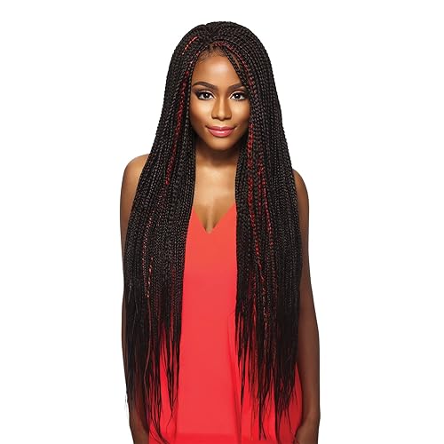 Miniatura 6 de Outre Braids X-Pression Kanekalon 3X preestirada ultra trenza de 72 pulgadas (1 paquete, 2)