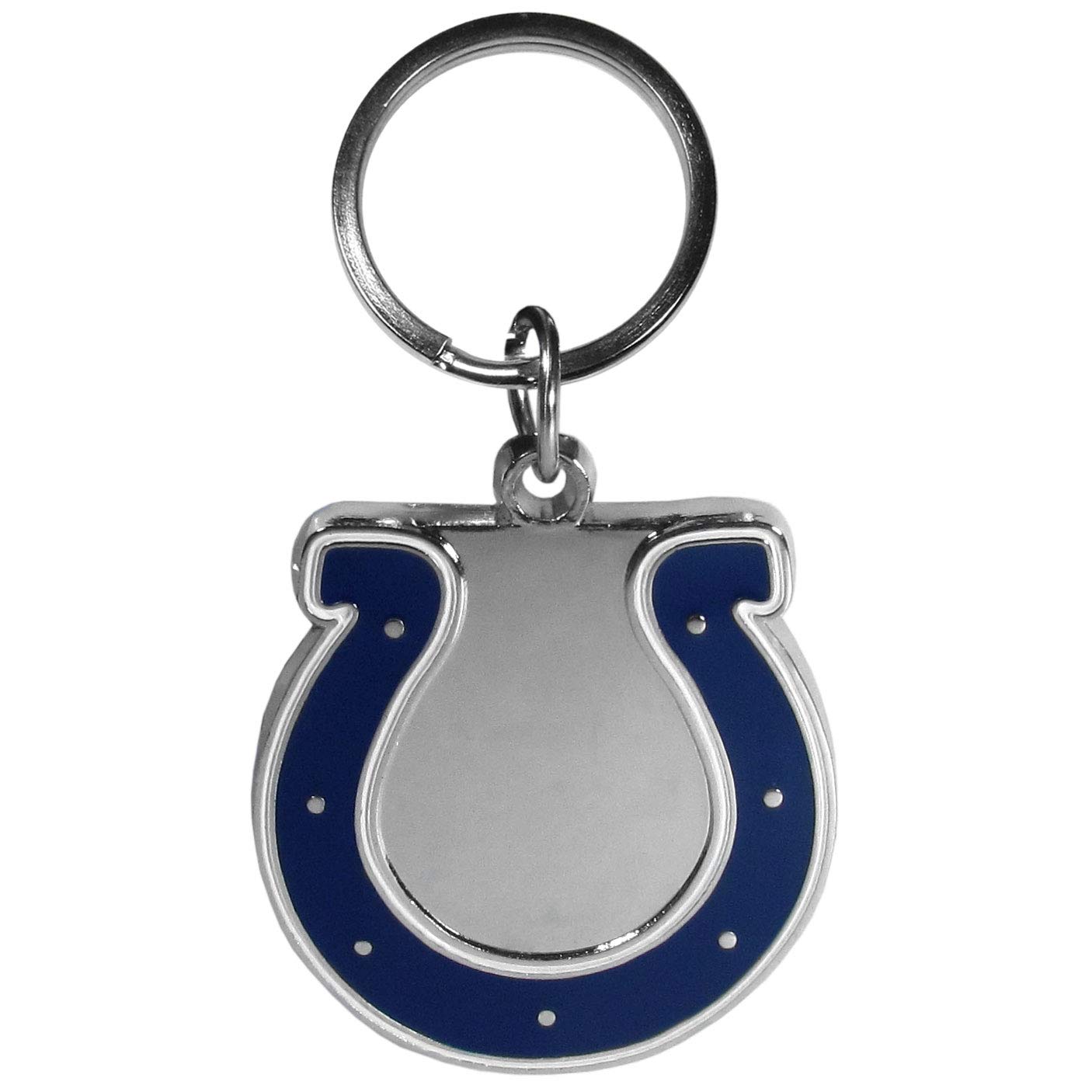 Siskiyou NFL Sports Fan Shop Indianapolis Colts Chrome & Enameled Key Chain One Size Team Colors