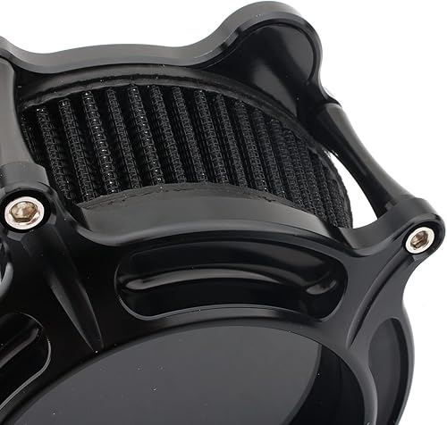 Miniatura 8 de Kit de admisión de filtro de aire transparente para motocicleta Harley Dyna FXR Street Bob 93-2017 Softail Slim 93-2015 Touring 1993-2007 Road King