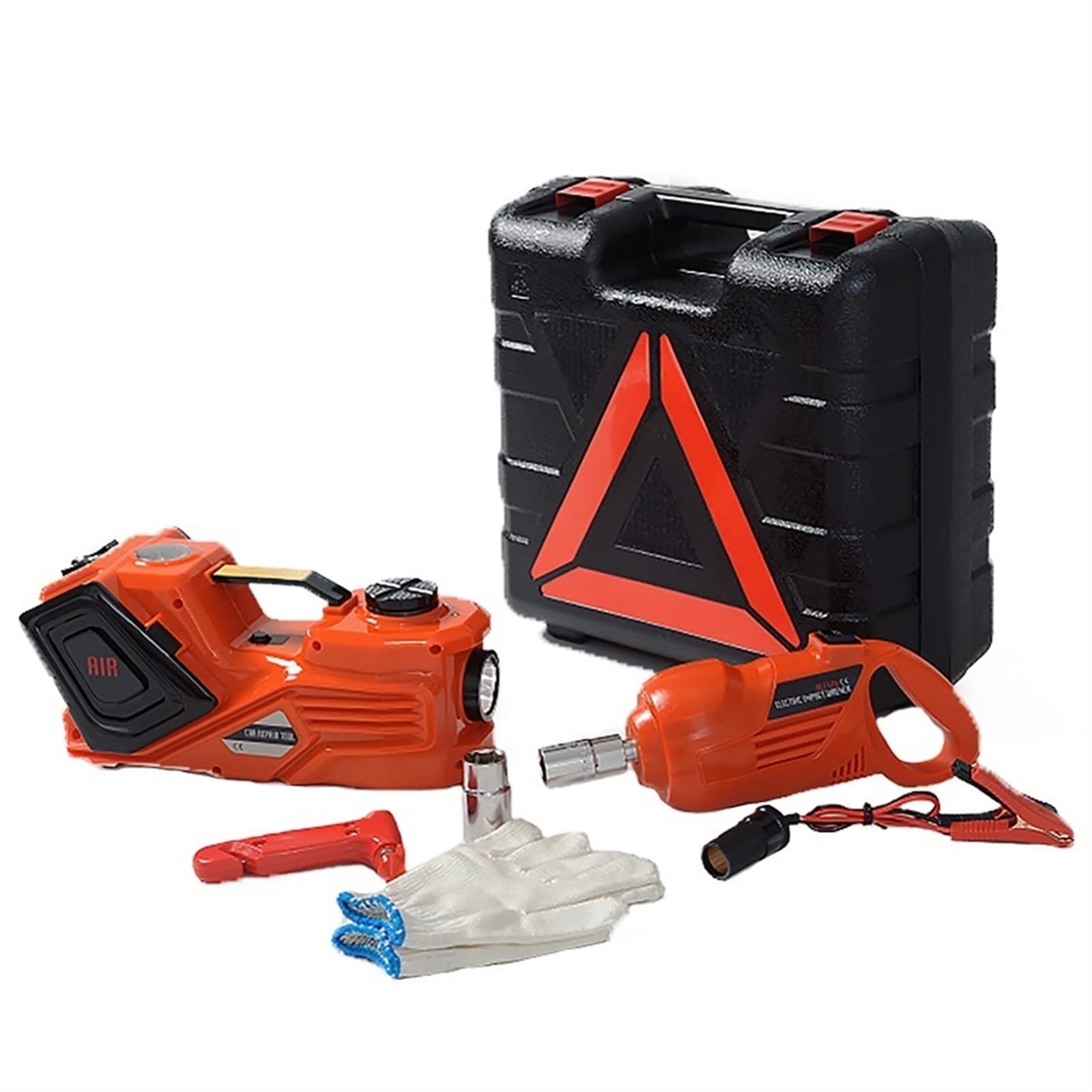 Buy 12V 5Ton Electric Hydraulic Car Jack Kit with Impact Wrench Lifting