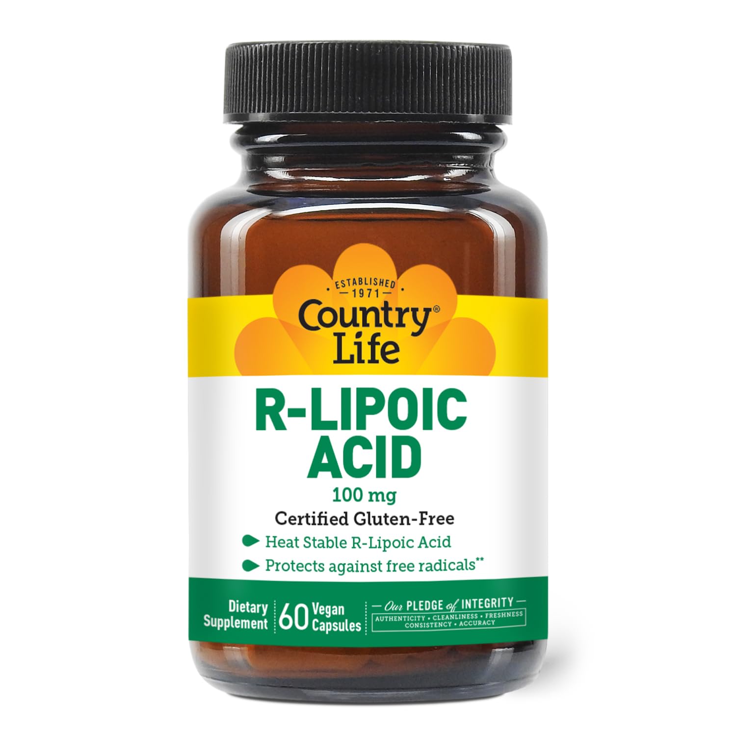 R-​Lipoic Acid (100mg) 60 vcaps
