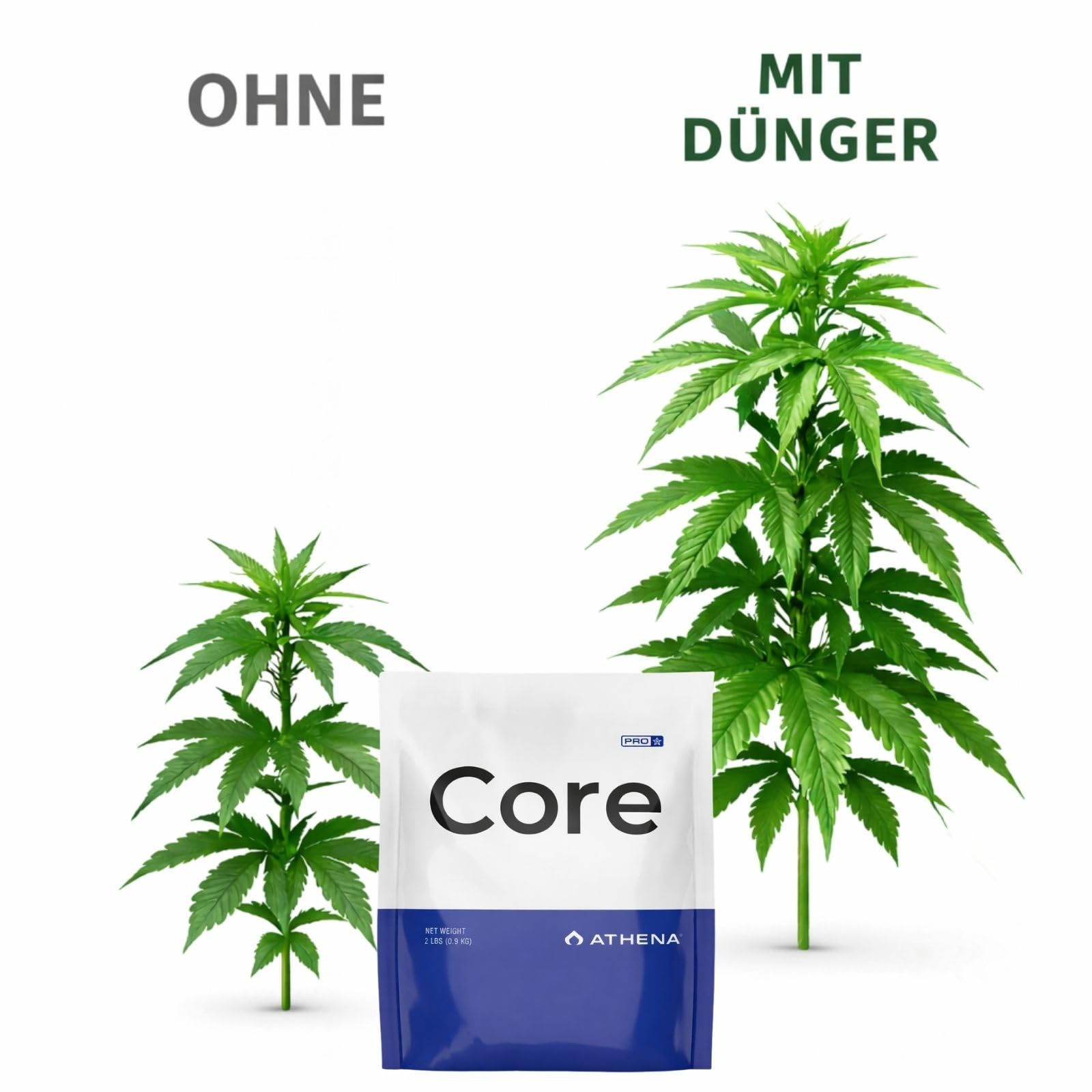 Weedness Athena Pro Core 11,34 KG - Dünger Pflanzen Grow Anbau Indoor Tomaten Rasen Orchideen