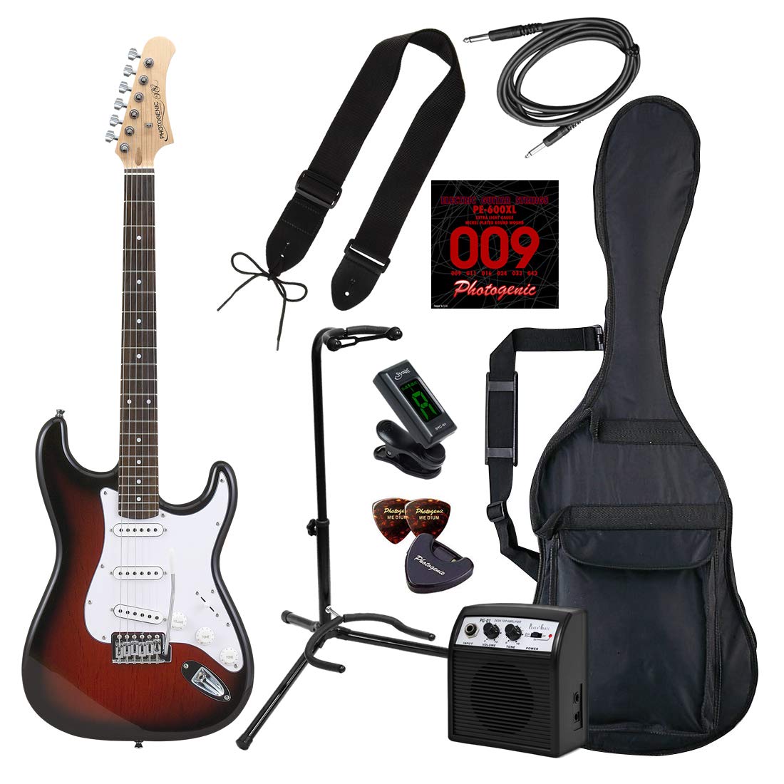Amazon.co.jp: PhotoGenic フォトジェニック エレキギター