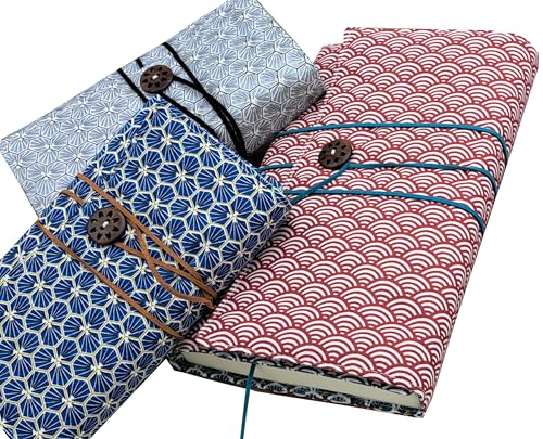 Generic - Protège livre handmade à personnaliser, couverture 7 formats, couvre-livre en tissu coton molletonné