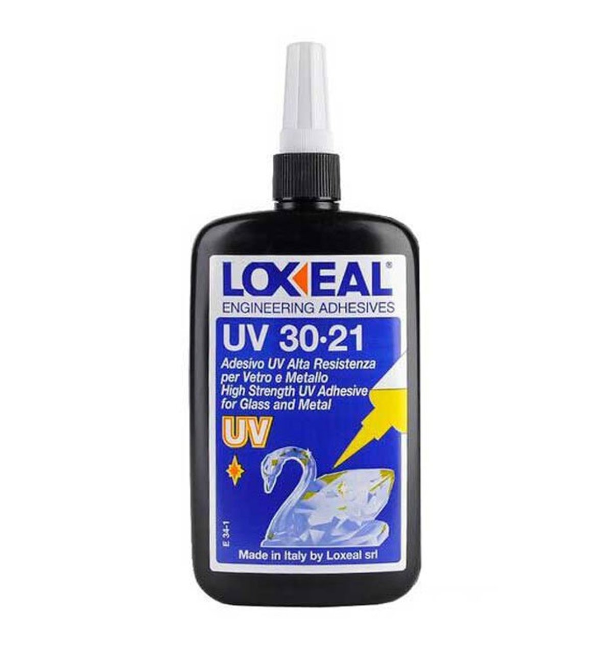 Loxeal Aufkleber Härter UV 30 – 21 50 ml für Glas, Kristalle.