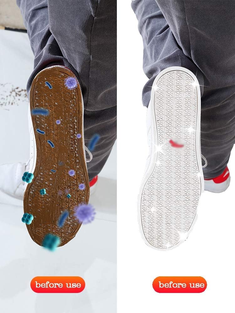 Tappetino per la pulizia automatica, tappetino disinfettante per la casa e l'azienda agricola, per la pulizia della suola delle scarpe e la disinfezione del bacino del piede