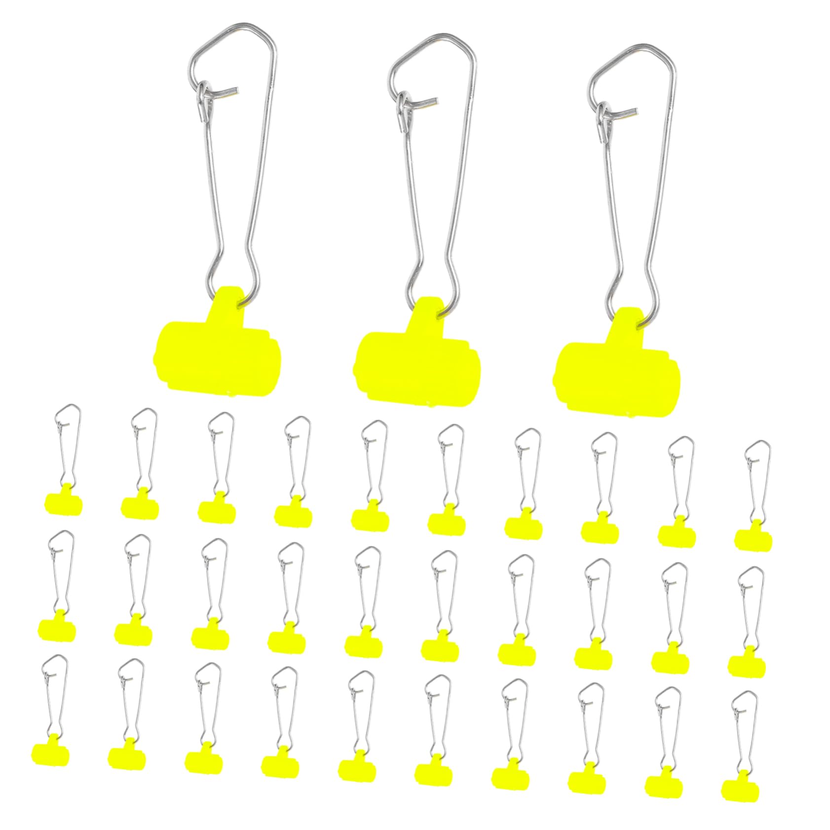 ibasenice 5 Ensembles Accessoires De Pêche Leurre De Pêche Ligne De Pêche Équipement De Pêche Trousse Bobineuse Pêche À Émerillon De Pêche Leurres De Basse Clé Plastique 50 Pièces * 5