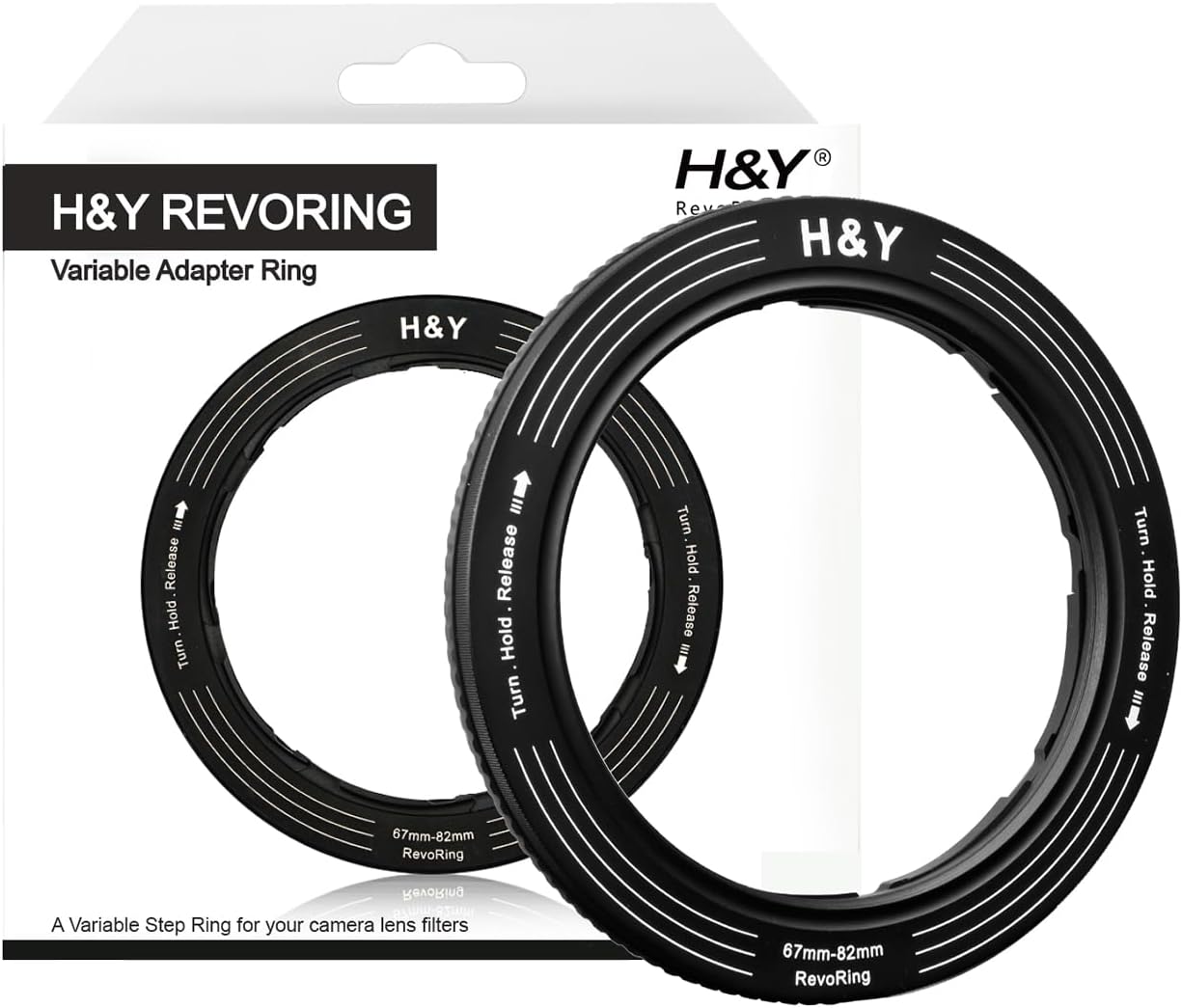 H&Y StepUp Rings Variable Step Up Ring Lens Filter