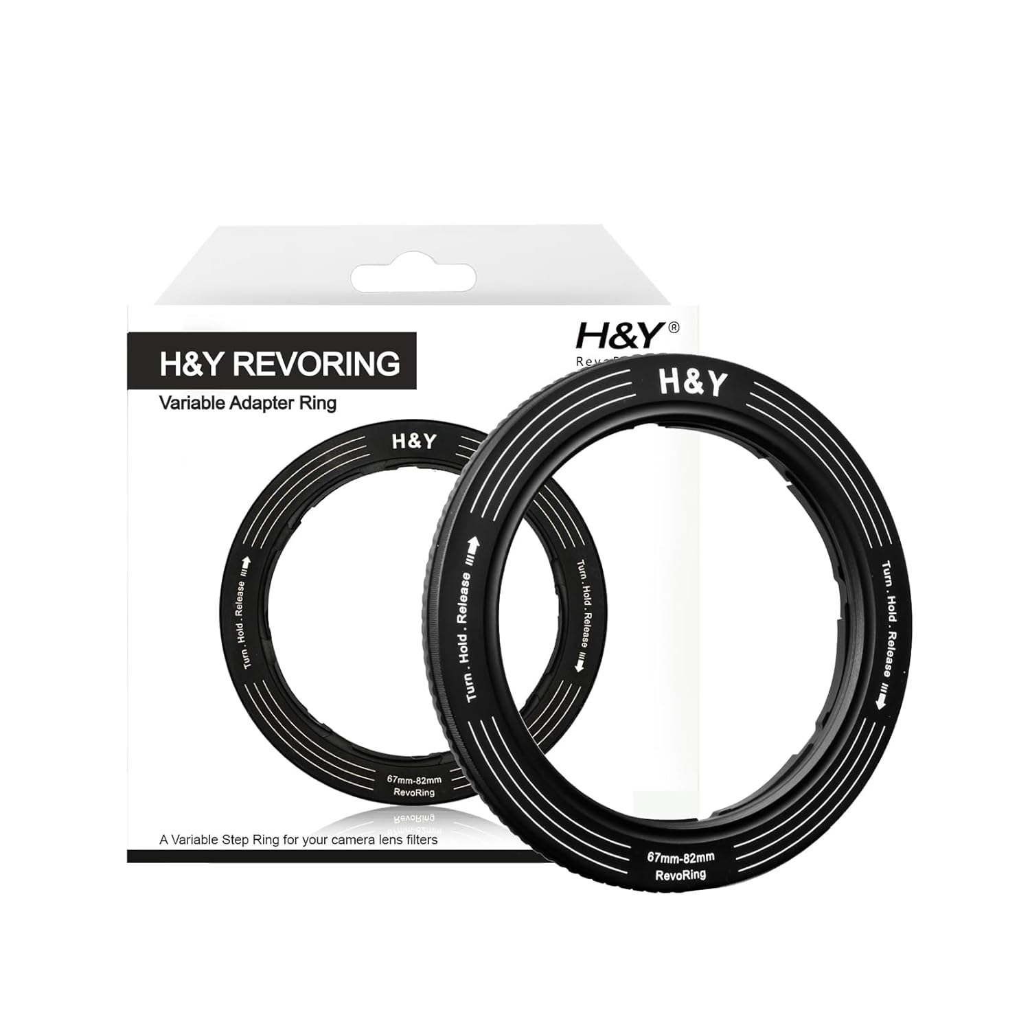 Buy H&Y StepUp Rings Adapter Variable Step Up Ring Lens Filter Adapter