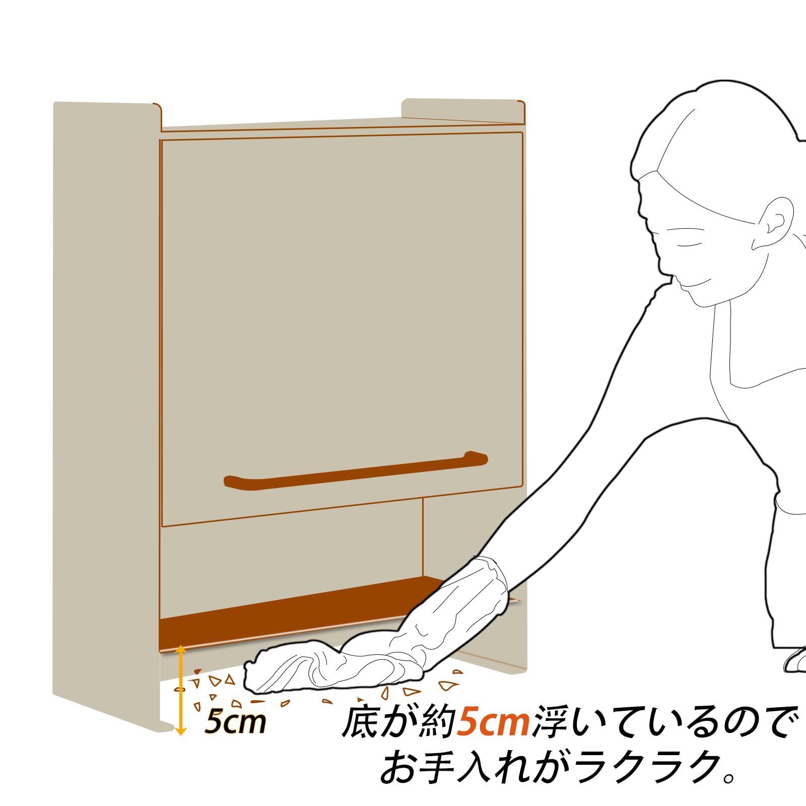 ママ倉 隠せる調味料ラック 幅16cm 奥行37.5cm 高さ49.5cm Amazon｜ママ倉 隠せる調味料ラック 前が開く 調味料 収納 幅16cm 奥行