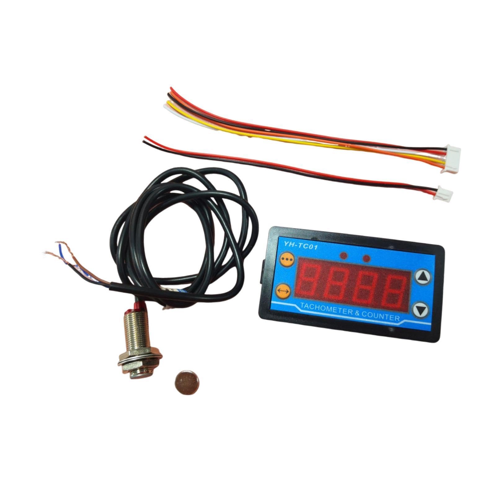 Digital LED Tachometer Practical for Inspection Machine Lathes Conveyor Belt-picture-20