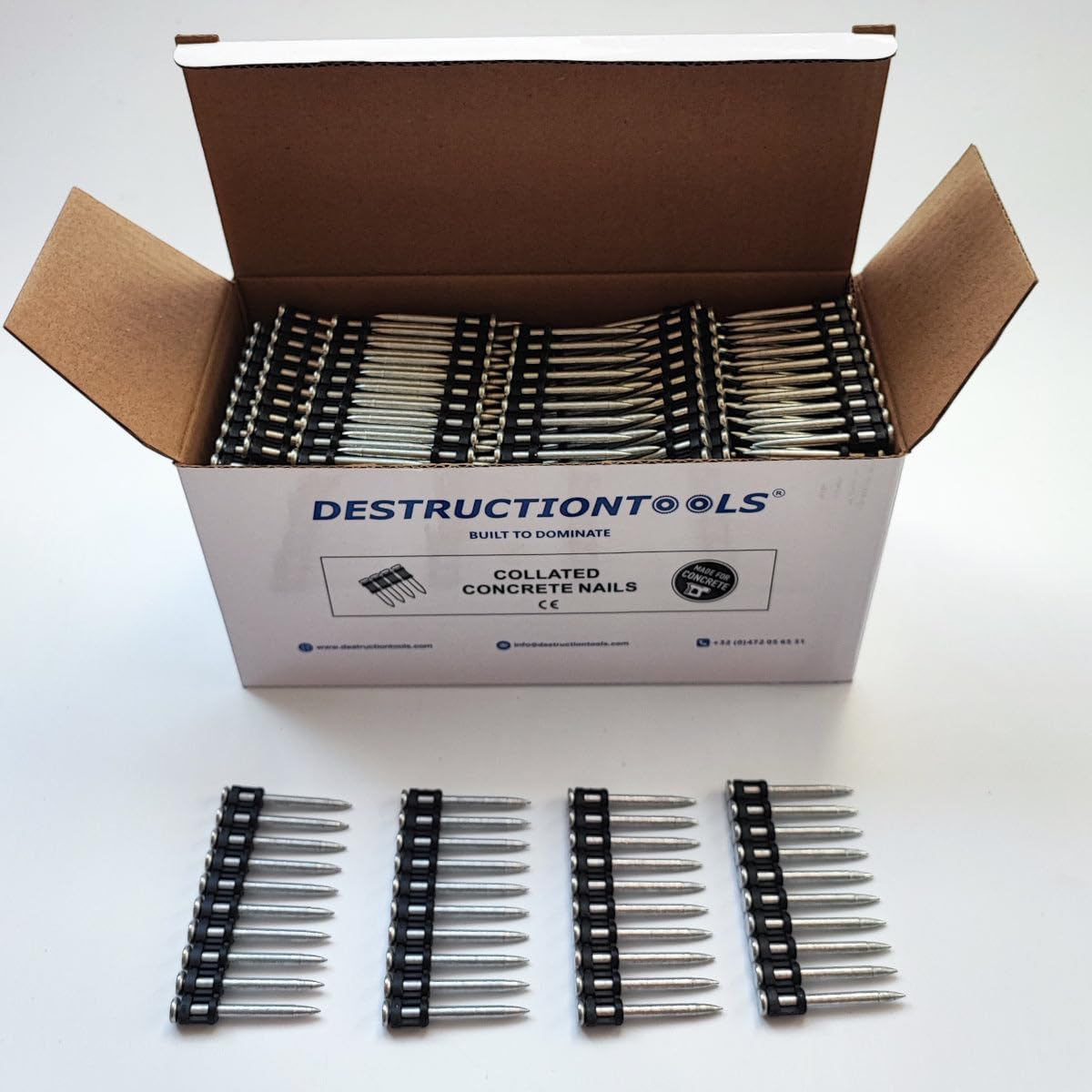 1000x Clous en bande 38mm - pour Spit Pulsa 700, 40, 65 & 800 - HC6/38