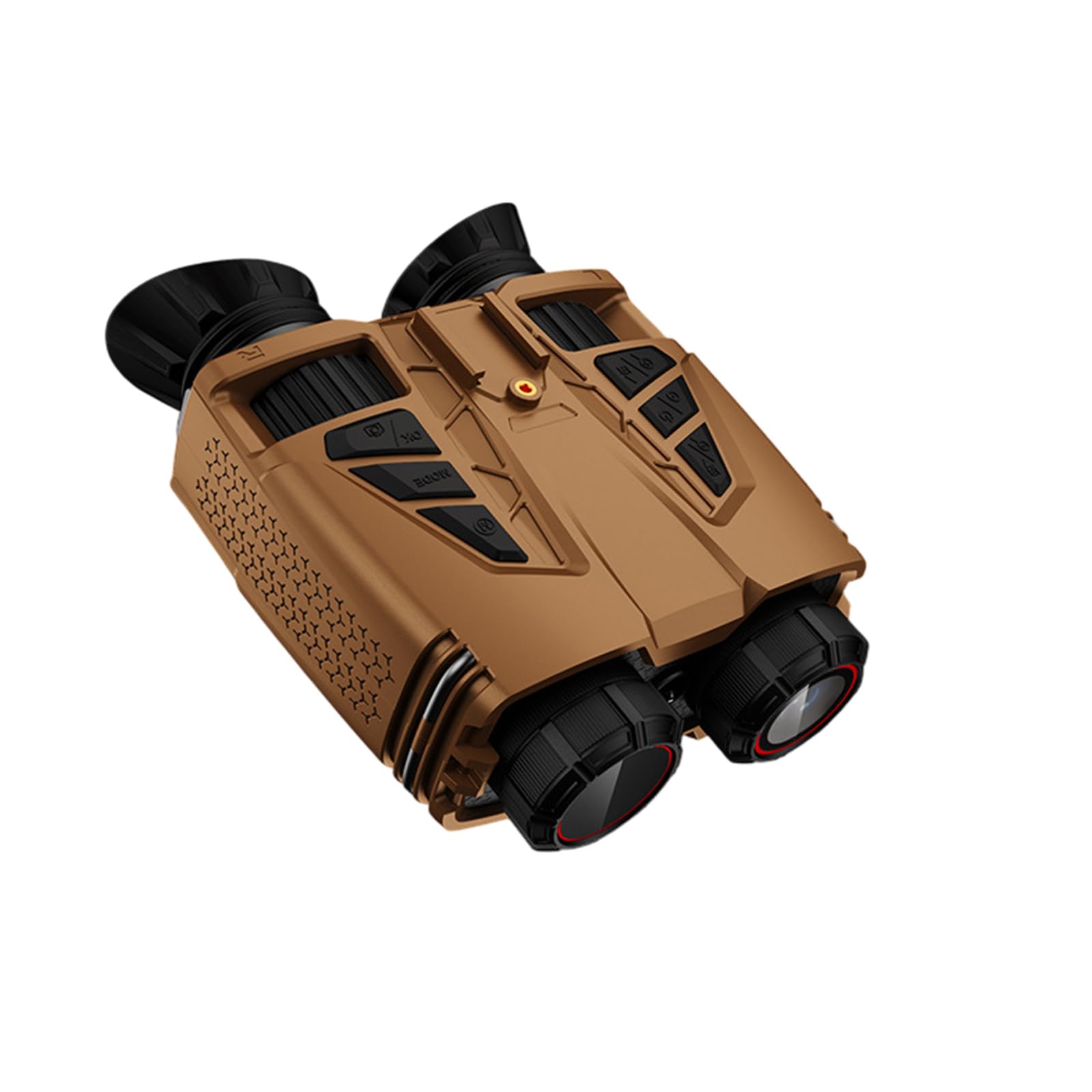 Night Vision Digital NV Binoculars,4K Night Vision Binoculars, Integrated Infrared Lighting and Recording Function, 8X Optical &amp; 16X Digital Zoom, 800m Infrared Range, for Camping Hiking(Color:brown)