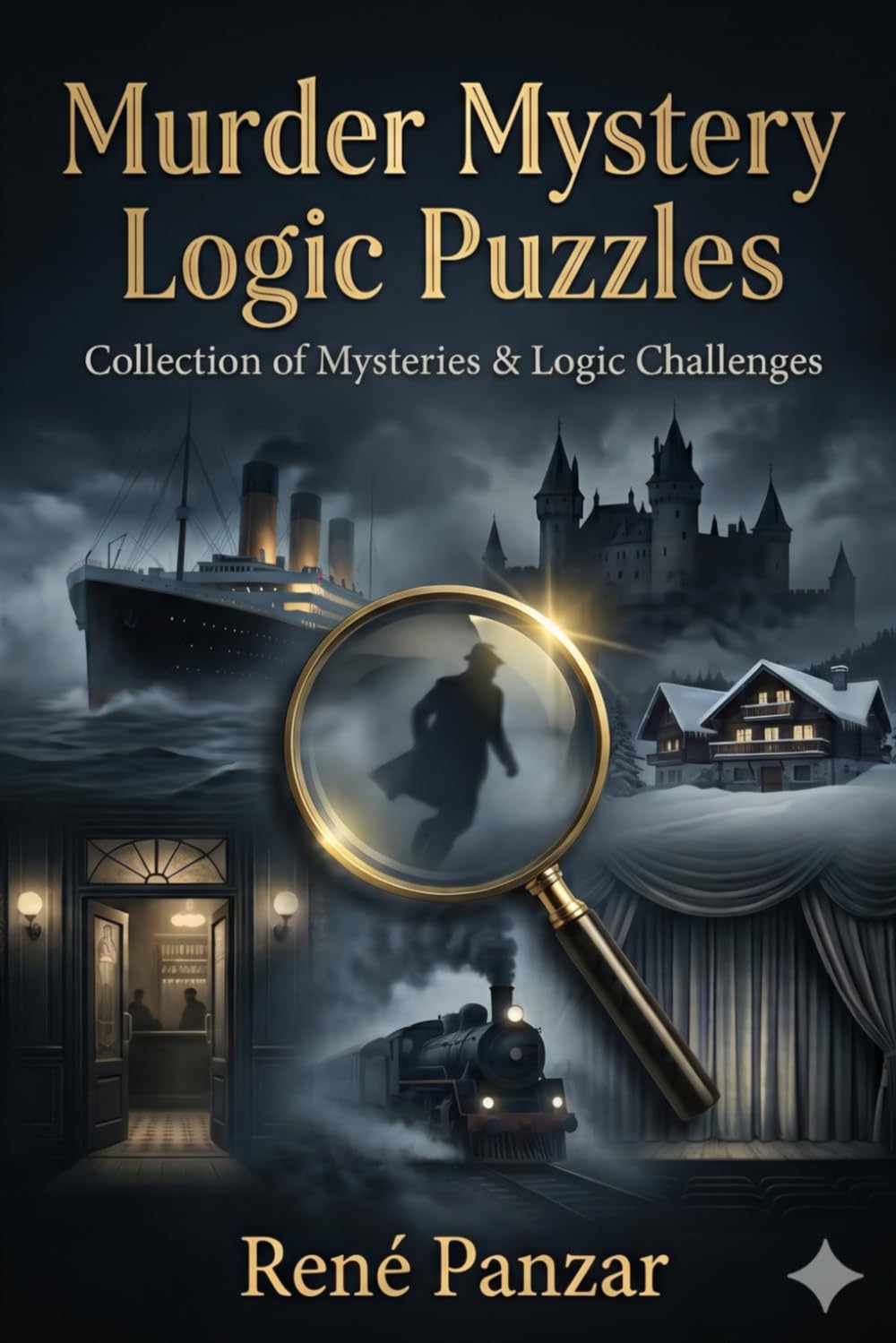 Murder Mystery Logic Puzzles: Collection of Mysteries & Logic Challenges (Murder by Logic)