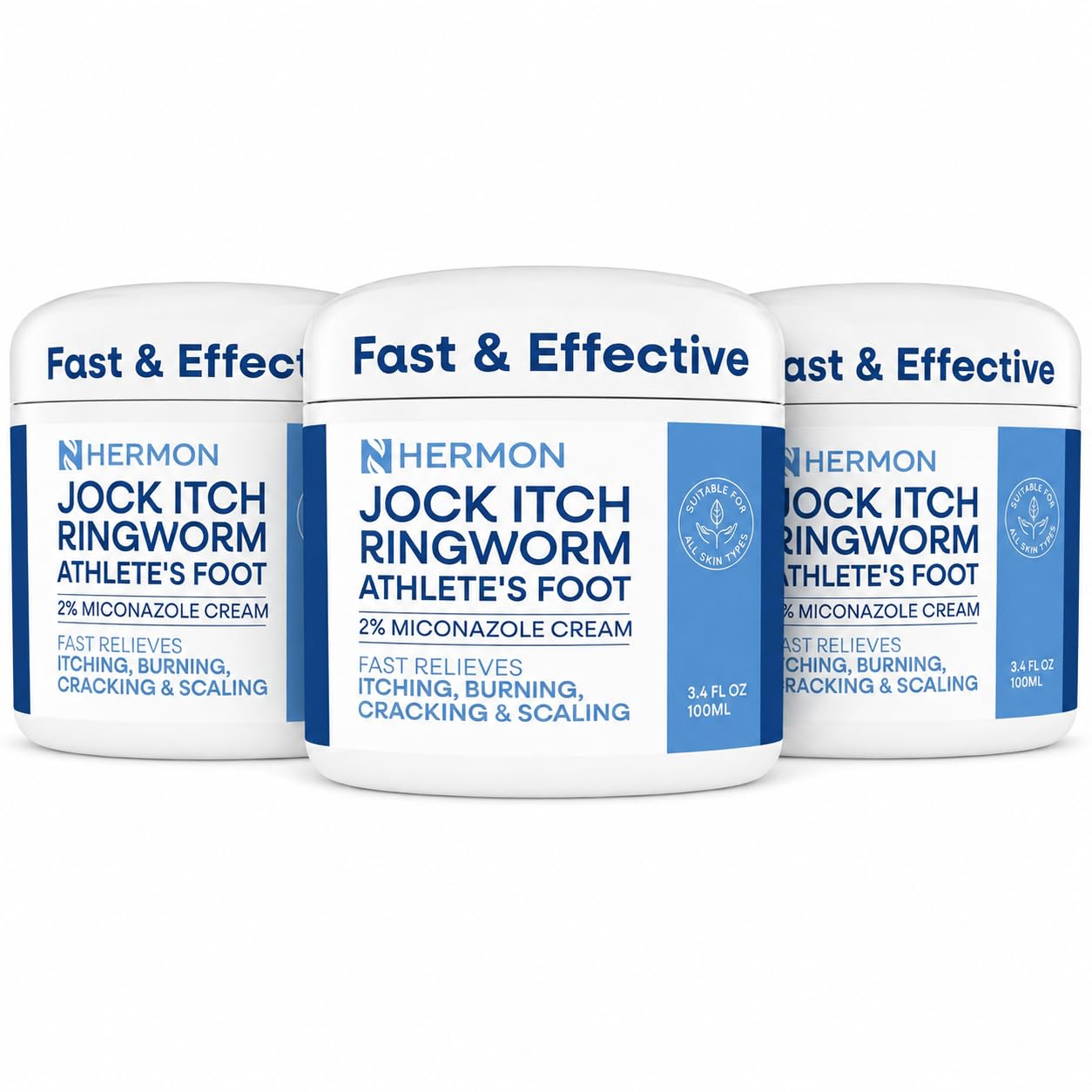Hermon Jock Itch (3 Packs Jock Itch Cream)