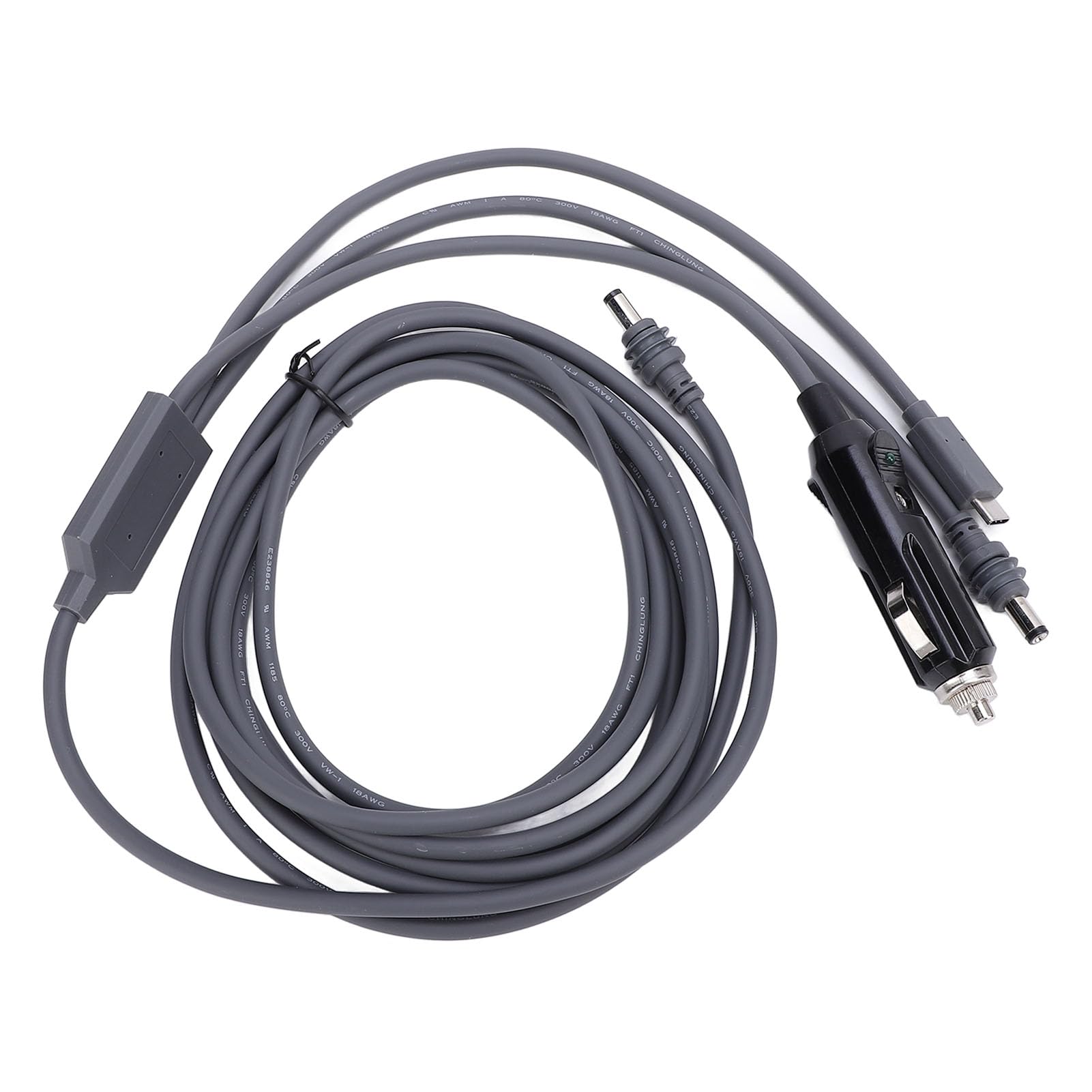 Zerodis Satellite DC Stromkabel PVC Typ C auf DC Kabel, Wasserdicht (#2)