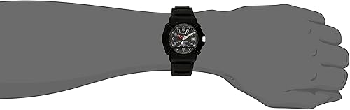 Miniatura 2 de CASIO Reloj deportivo HDA600B-1BV con batería de 10 años para hombre Negro HDA-600B-1BV