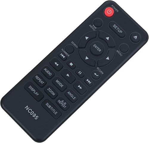 Miniatura 2 de Beyution NC095 NC095UL Reemplazo de control remoto para reproductor de DVD Sanyo FWDP105F FWDP175FA FWDP105 FWDP175F FWDP105FA FWDP105FB