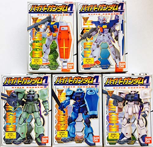 Amazon | ハイパーガンダム4 全5種 バンダイ【絶版品】食玩 [お菓子 