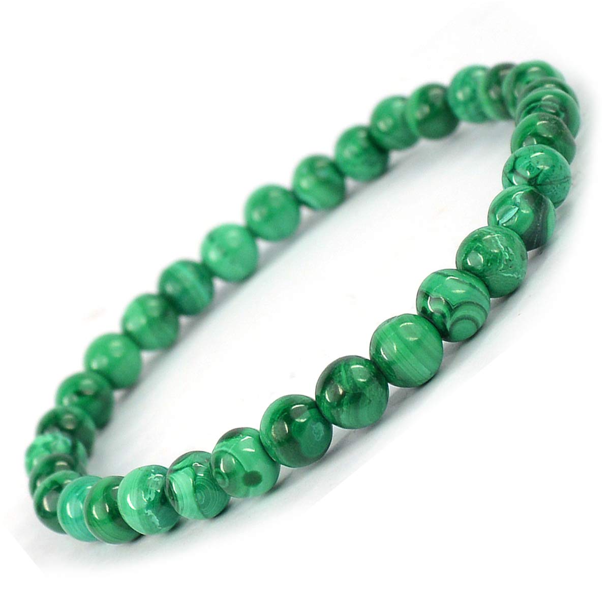 Malachite stone bracelet