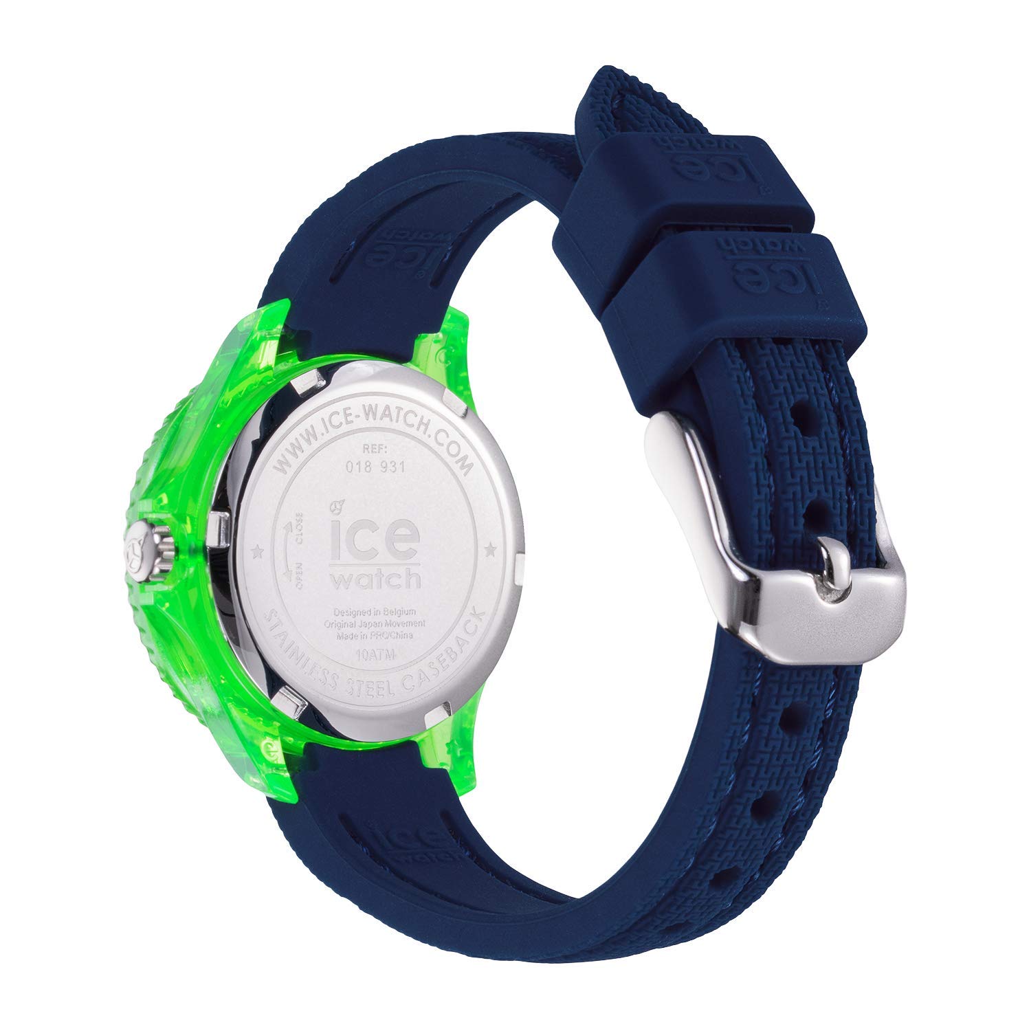 Ice-Watch - ICE cartoon Dino - Niebieski zegarek chłopięcy z silikonowym paskiem - 018931 (Extra Small)