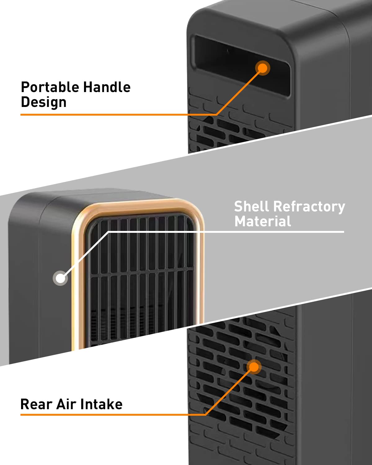 Maxesla 500W Warmool Ceramic Heater, Room Heater Low Energy, Built-in  Overheat and Tip Over Protection, Smart Constant Temperature, Quiet, for  Bathroom, Bedroom, Living Room, Office : Amazon.co.uk: Home u0026 Kitchen