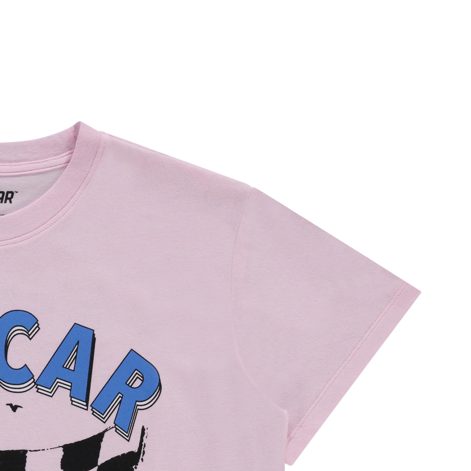 NASCAR Ladies Racing Fashion Shirt - Ladies Classic Racing Tee Front and Back Skimmer Crop Top Tee