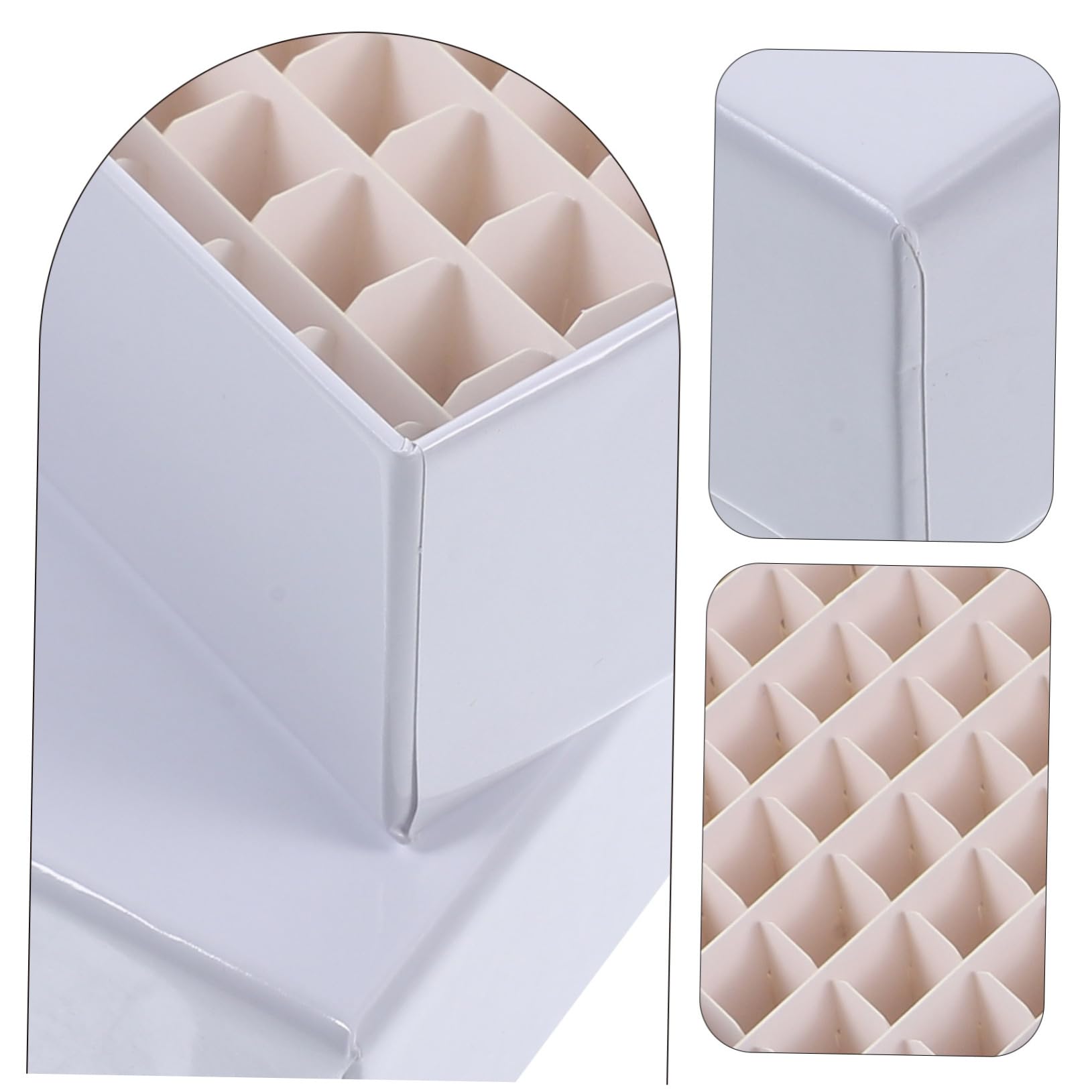 GLEAVI 3pièces Boîte De Rangement Cryogénique Pour Tubes à Centrifuger Support Étanche Carton Pour Laboratoire Cases Pour Identification Et Stockage Des Échantillons