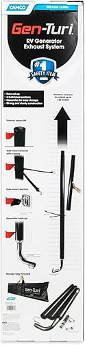 Miniatura 7 de Sistema Camco 44461 Gen-Turi de ventilación de gases de escape del generador